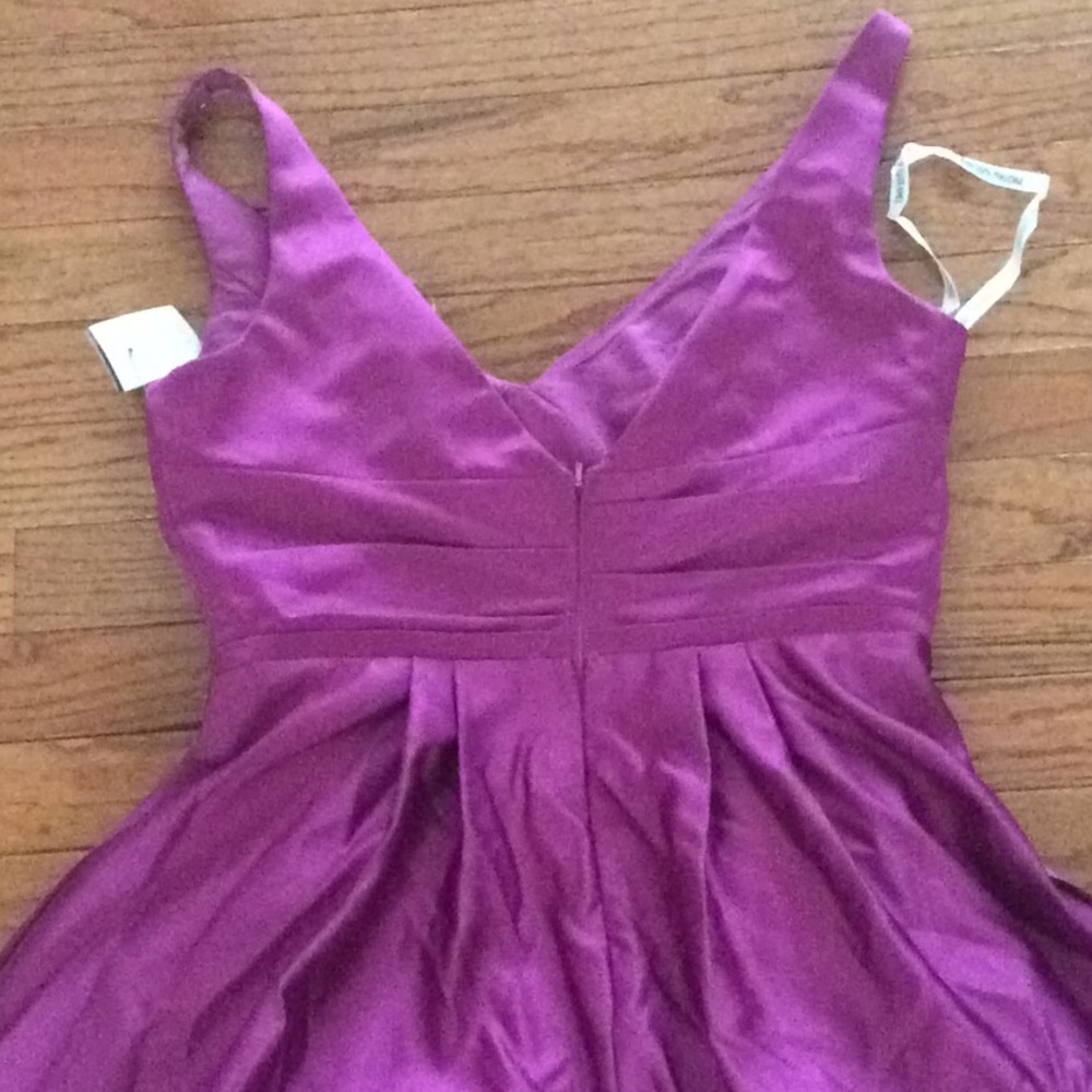 🆕 David’s Bridal purple pink pleated ball gown- 8 - Picture 6 of 6